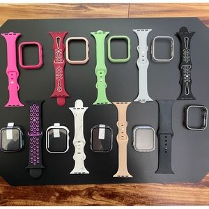 Apple Watch 44mm Bumper Case and Bands Variety Pack!
